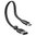 Baseus Nimble Short Flat USB Type-C Charging Cable (23cm) for Phone / Tablet